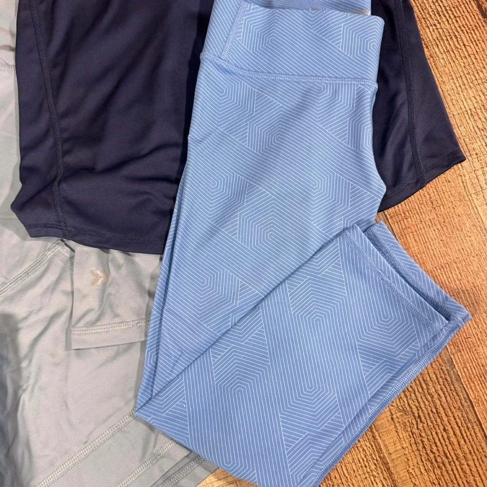 All in Motion Hoodie Leggings Outfit Set Activewear Lot Girls Size L 10 12